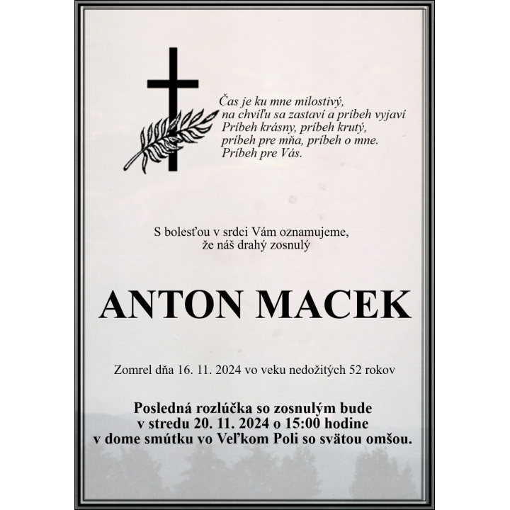 Anton Macek - parte 